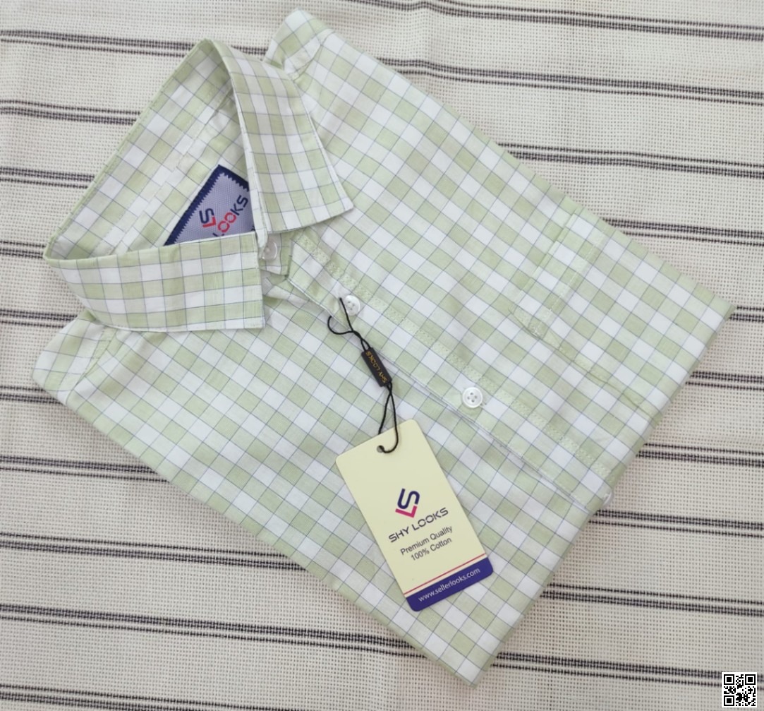 full Sleeve Formal Check Shirt